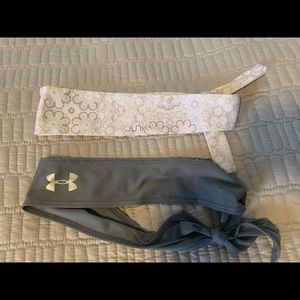 Junk and under armor headbands